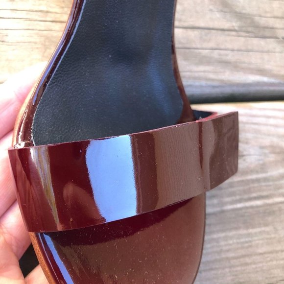 RACHEL COMEY Patent Leather Margin Strappy Sandals - Picture 6 of 10